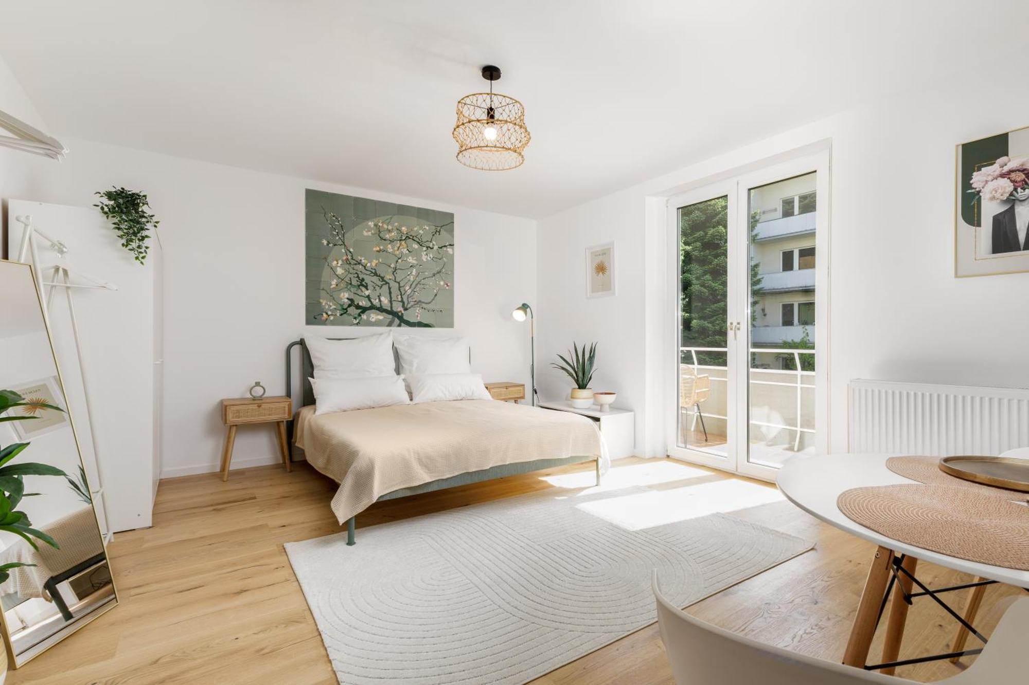 Design-Apartment In Linz Mit Netflix & Balkon Luaran gambar